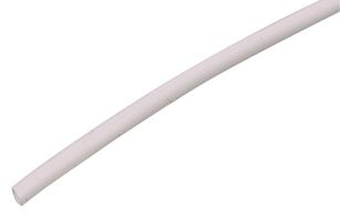 15067 - Heat Shrink Tubing, 2:1, 0.063 ", 1.6 mm, White, 16.4 ft, 5 m - MULTICOMP PRO