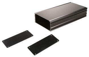 B3-220BK - Metal Enclosure, Optional IP65/ NEMA 4 Sealing Kit SK-3, Small, Extruded Aluminium, 44.5 mm - BOX ENCLOSURES