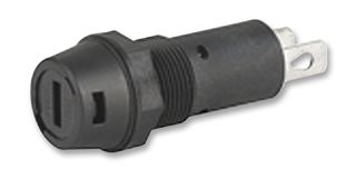 3101.0110 - Fuseholder, Panel Mount, Front Side, 250V, 10A, 5 x 20mm, Solder, Slotted Cap, IP67, PC2 - SCHURTER