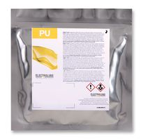UR5044RP250G - Polyurethane Resin, Flame-Retardant, Soft, Re-workable, 2 Part, Blue, Packet, 250 g - ELECTROLUBE