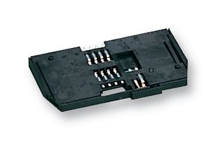 7312P0225A13LF - Memory Card Connector, Smart Card, Push-Pull, 8 Contacts, Copper Alloy, Gold Plated Contacts - AMPHENOL COMMUNICATIONS SOLUTIONS