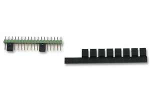 2-382811-1 - Jumper (Busbar), Shorting, Shunt, Connectors, 2 Ways, 2.54 mm - AMP - TE CONNECTIVITY