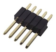 M52-040023V0545 - Pin Header, Vertical, Board-to-Board, 1.27 mm, 1 Rows, 5 Contacts, Through Hole Straight - HARWIN