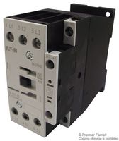 DILM17-10(230V50HZ,240V60HZ) - Contactor, DIN Rail, Panel, 690 VAC, 3PST-NO, 3 Pole, 7.5 kW - EATON MOELLER