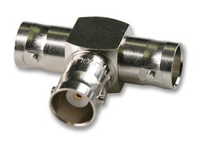 B8073A1-ND3G-50 - RF / Coaxial Adapter, BNC, Jack, BNC, Jack, Jack, Tee Adapter, 50 ohm - AMPHENOL RF