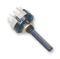 CK1032 - Rotary Switch, 3 Position, 4 Pole, 30 °, 150 mA, 250 V, CK - LORLIN