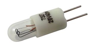 7327 - Incandescent Lamp, 28 V, Bi-Pin, T-1 3/4 (5mm), 4000 h - CML INNOVATIVE TECHNOLOGIES
