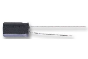 10YXF470MEFC8X11.5 - Electrolytic Capacitor, Miniature, 470 µF, 10 V, ± 20%, Radial Leaded, 6000 hours @ 105°C, Polar - RUBYCON