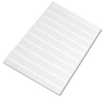 CSL-02713P-9 - Wire Marker, A4 Laser Printable, Self Laminating, 26.7mm x 12.5mm, PET (Polyester), White - RAYCHEM - TE CONNECTIVITY