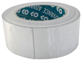 AT502 SILVER 45M X 50MM - Tape, Foil Shielding, Aluminium Foil, 50 mm x 45 m - ADVANCE TAPES