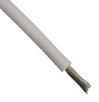 6821 WH005 - Wire, Stranded, Hook Up, EcoWire® Plus, MPPE, White, 26 AWG, 0.14 mm², 100 ft, 30.5 m - ALPHA WIRE