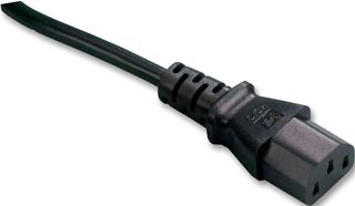 GW-151621 - Mains Power Cord, IEC 60320 C13 to Free End, 2 m, 10 A, 250 VAC, Black - MULTICOMP PRO