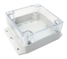 MC001070 - Plastic Enclosure, Wall Mount, Polycarbonate, 60 mm, 120 mm, 120 mm, IP65 - MULTICOMP PRO