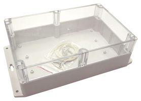 MC001111 - Plastic Enclosure, Wall Mount, Polycarbonate, 75 mm, 222 mm, 146 mm, IP65 - MULTICOMP PRO