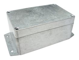 MC001079 - Metal Enclosure, With Flange, Small, Diecast Aluminium, 57 mm, 80 mm, 125 mm, IP65 - MULTICOMP PRO
