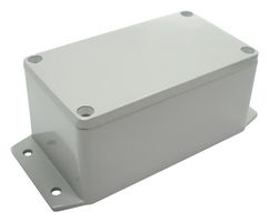 MC001085 - Metal Enclosure, With Flange, Small, Diecast Aluminium, 60 mm, 100 mm, 160 mm, IP65 - MULTICOMP PRO