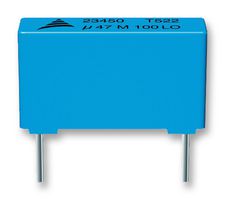 B32522C3105K000 - General Purpose Film Capacitor, Metallized PET Stacked, Radial Box - 2 Pin, 1 µF, ± 10%, 160 V - EPCOS