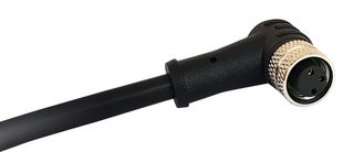 PXPPVC08RAF04ACL010PVC - Sensor Cable, 90° M8 Receptacle, Free End, 4 Positions, 1 m, 3.28 ft, Buccaneer M8 - BULGIN LIMITED