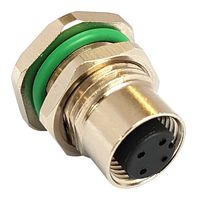 PXMBNI12RPF08APCPG9 - Sensor Connector, Buccaneer M12 Series, M12, Female, 8 Positions, PCB Socket - BULGIN LIMITED