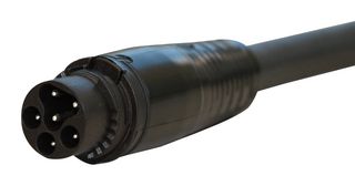 CA115 11 1 100 003 - Sensor Cable, M15 Plug, Free End, 3 Positions, 3 m, 9.8 ft, X Mate - AMPHENOL SINE/TUCHEL