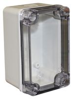 CHDX6-223C - Plastic Enclosure, Heavy Duty, Polycarbonate, 70 mm, 80 mm, 130 mm, IP66, IP67 - CAMDENBOSS