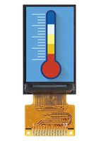 MCT0096A0W80160PMLIPS - TFT LCD, 0.96 ", 80 x 160 Pixels, Portrait, RGB, 2.8V - MIDAS