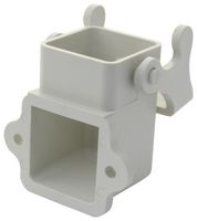 93601-0620 - Heavy Duty Connector, Base, Bulkhead Mount, Nylon (Polyamide) Body, 1 Lever, 3A - MOLEX