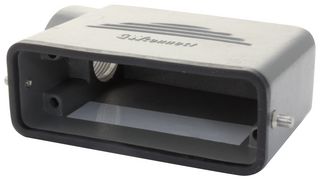 93601-2207 - Heavy Duty Connector, PG16, Hood, Side Entry, Aluminium Body, 1 Lever, 16A - MOLEX