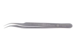 5-055 - Tweezer, SMD, Sickle, Pointed, Stainless Steel, 120 mm Length - BERNSTEIN WERKZEUGFABRIK