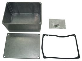 MC003587 - Metal Enclosure, Small, Diecast Aluminium, 76.7 mm, 101.5 mm, 139.1 mm, IP66 - MULTICOMP PRO