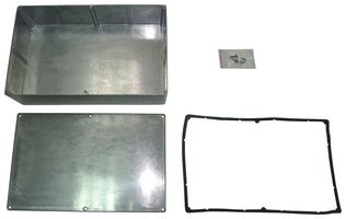 MC003593 - Metal Enclosure, Small, Diecast Aluminium, 65.5 mm, 175 mm, 275 mm, IP66 - MULTICOMP PRO