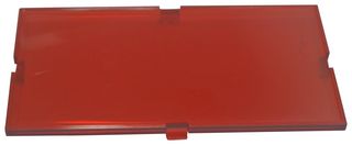 MC003622 - Enclosure Accessory, Lid, Polycarbonate, Transparent Red - MULTICOMP PRO