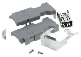 54280-0609 - I/O Connector, 6 Contacts, Receptacle, Solder, 54280, Cable Mount - MOLEX