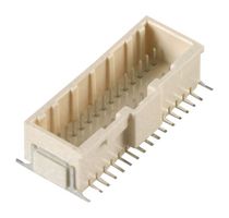 55763-2070 - Pin Header, Wire-to-Board, 2 mm, 2 Rows, 20 Contacts, Surface Mount Straight, MicroClasp 55763 - MOLEX