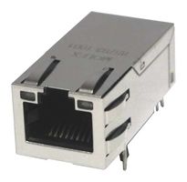 85793-1001 - Modular Connector, RJ45 Jack, 1 x 1 (Port), 8P8C, Cat5, Cat5e, Through Hole Mount - MOLEX