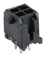 43045-0429 - Pin Header, Wire-to-Board, 3 mm, 2 Rows, 4 Contacts, Through Hole Straight, Micro-Fit 3.0 43045 - MOLEX