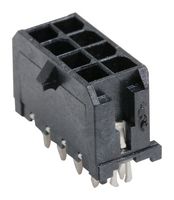 43045-0826 - Pin Header, Wire-to-Board, 3 mm, 2 Rows, 8 Contacts, Through Hole Straight, Micro-Fit 3.0 43045 - MOLEX