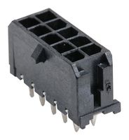 43045-1014 - Pin Header, Power, 3 mm, 2 Rows, 10 Contacts, Through Hole Straight, Micro-Fit 3.0 43045 - MOLEX