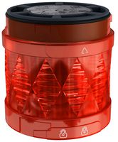 XVUC24 - Beacon, Harmony XVU, Red, Steady, 2W, 24VDC 24VAC, IP65, 60mm Dia., 50mm Ext. Depth - SCHNEIDER ELECTRIC