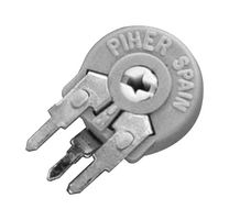 PTC10LH01-503A1010 - Trimpot, Single Turn, Cermet, Top Adjust, 50 kohm, Through Hole, 1 Turns - AMPHENOL PIHER SENSORS AND CONTROLS