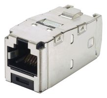 CJS6X88TGY. - Modular Connector, RJ45 Wired Jack, 1 x 1 (Port), 8P8C, Cat6a, Cable Mount - PANDUIT