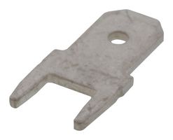 19708-4011 - PCB Terminal, 4.75mm x 0.81mm, 0.187" x 0.032", Brass, 1.7 mm, Tin, 19708 - MOLEX