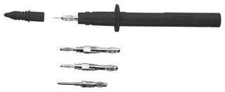 SET SPS 2040 / SW - SAFETY TEST PROBE SET, BLACK - SCHUTZINGER
