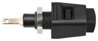 ESD 6554 / SW - Test Accessory, Quick-Release Terminal-Black, Test Equipment's - SCHUTZINGER