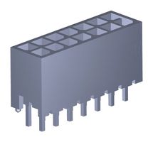 206832-1401 - Pin Header, Power, 3 mm, 2 Rows, 14 Contacts, Through Hole Straight, Micro-Fit+ 206832 - MOLEX