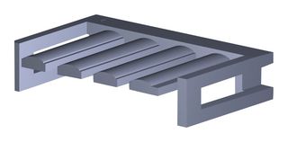 206462-0400 - Connector Accessory, Terminal Position Assurance Retainer - MOLEX