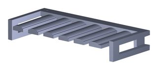 206462-0600 - Connector Accessory, Terminal Position Assurance Retainer - MOLEX