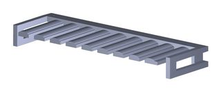 206462-0900 - Connector Accessory, Terminal Position Assurance Retainer - MOLEX