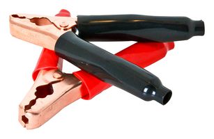 010031 - BATTERY CLIP SET, 200A, BLACK/RED - MUELLER ELECTRIC