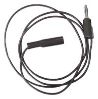 BU-2031-A-36-0 - Alligator Clip to Banana Plug Test Lead, Alligator Clip, 4mm Stackable Banana Plug, 36 ", 914 mm - MUELLER ELECTRIC